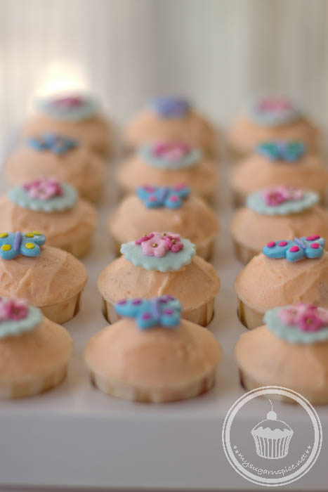 My eldest's birthday cupcakes